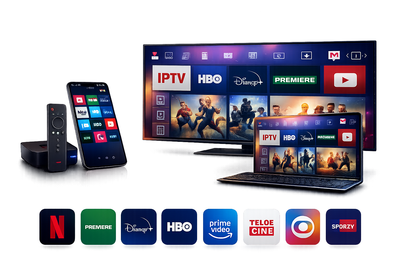 IPTV dispositivos